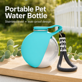 2-in-1 Portable Dog Water Bottle